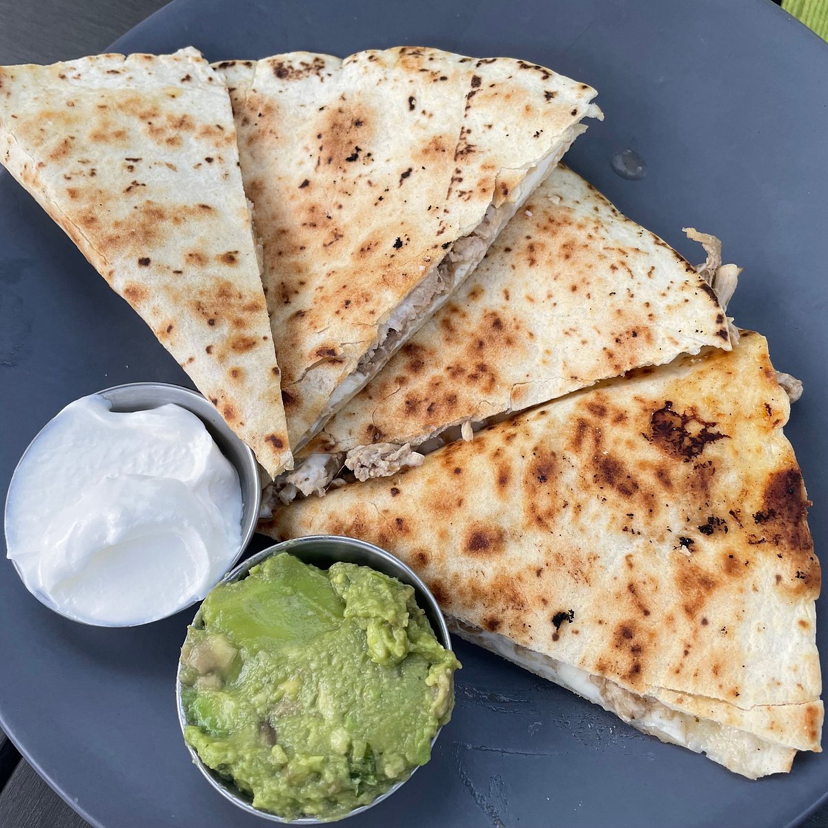 Line Cantina signature dishes Quesadillas
Street Tacos
Mini Chimichangas